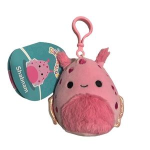 NWT Shabnam The Sea Slug Squishmallow Clip